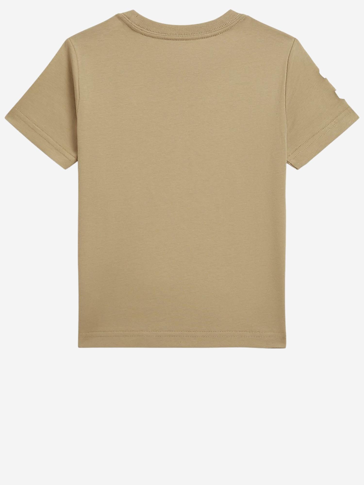 T-SHIRT BIG PONY IN COTONE CON LOGO 323832907 068 POLO RALPH LAUREN KIDS 