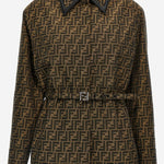 GIACCA FF IN CANVAS FJ7564 A5W3F118W FENDI 