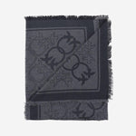 SCIARPA IN MISTO VISCOSA CON MOTIVO LOVE BIRDS 106017 A2ZHK02 PINKO 