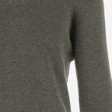 MAGLIONE LINTON IN LANA LINTON PWI2501VERDE TAGLIATORE 