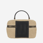 BORSA VANITY SOFT MINI IN RAFIA 106382 A391C24Q PINKO 