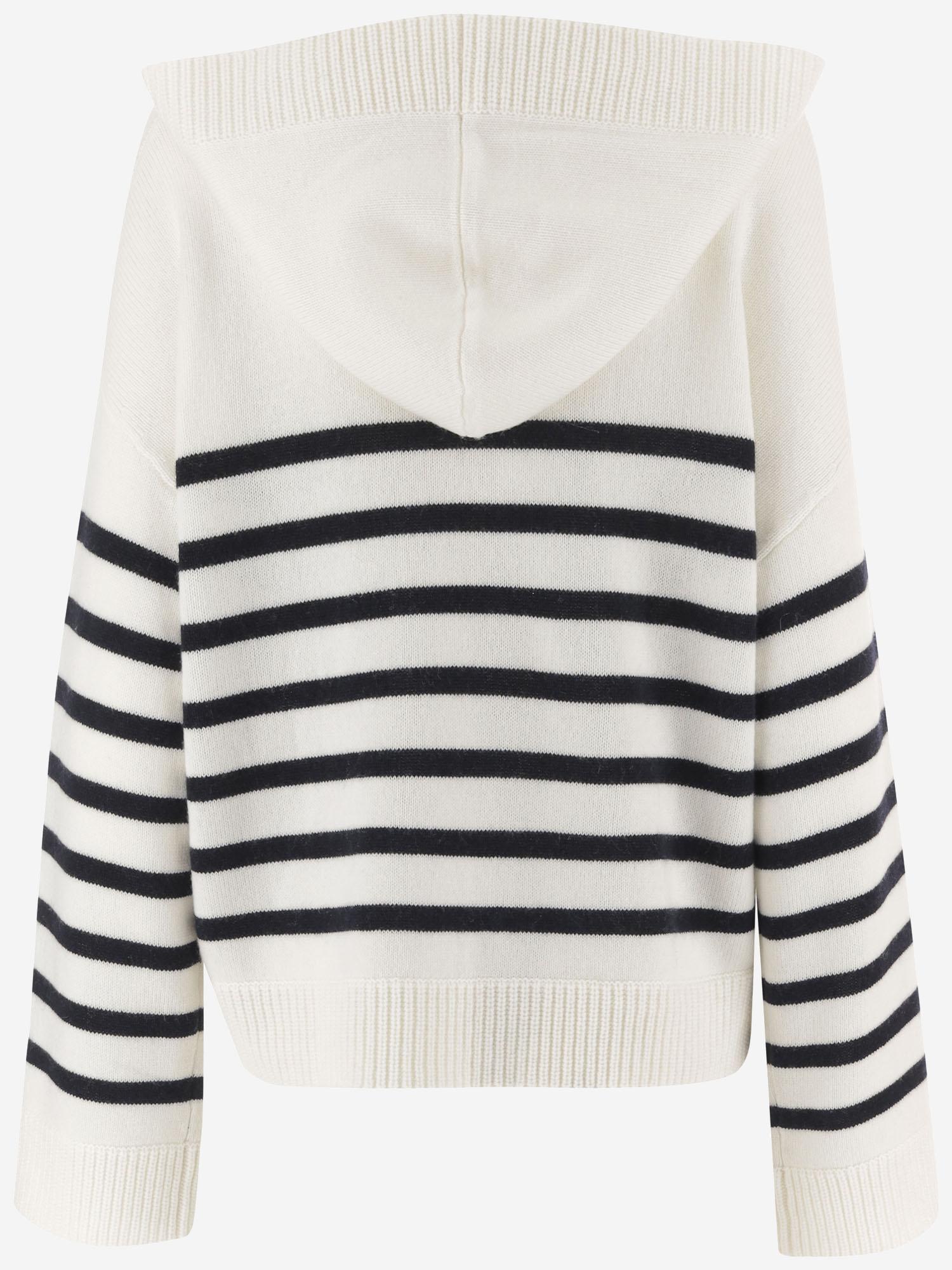 MAGLIONE A RIGHE  IN CASHMERE 26217022 4014 ALLUDE 