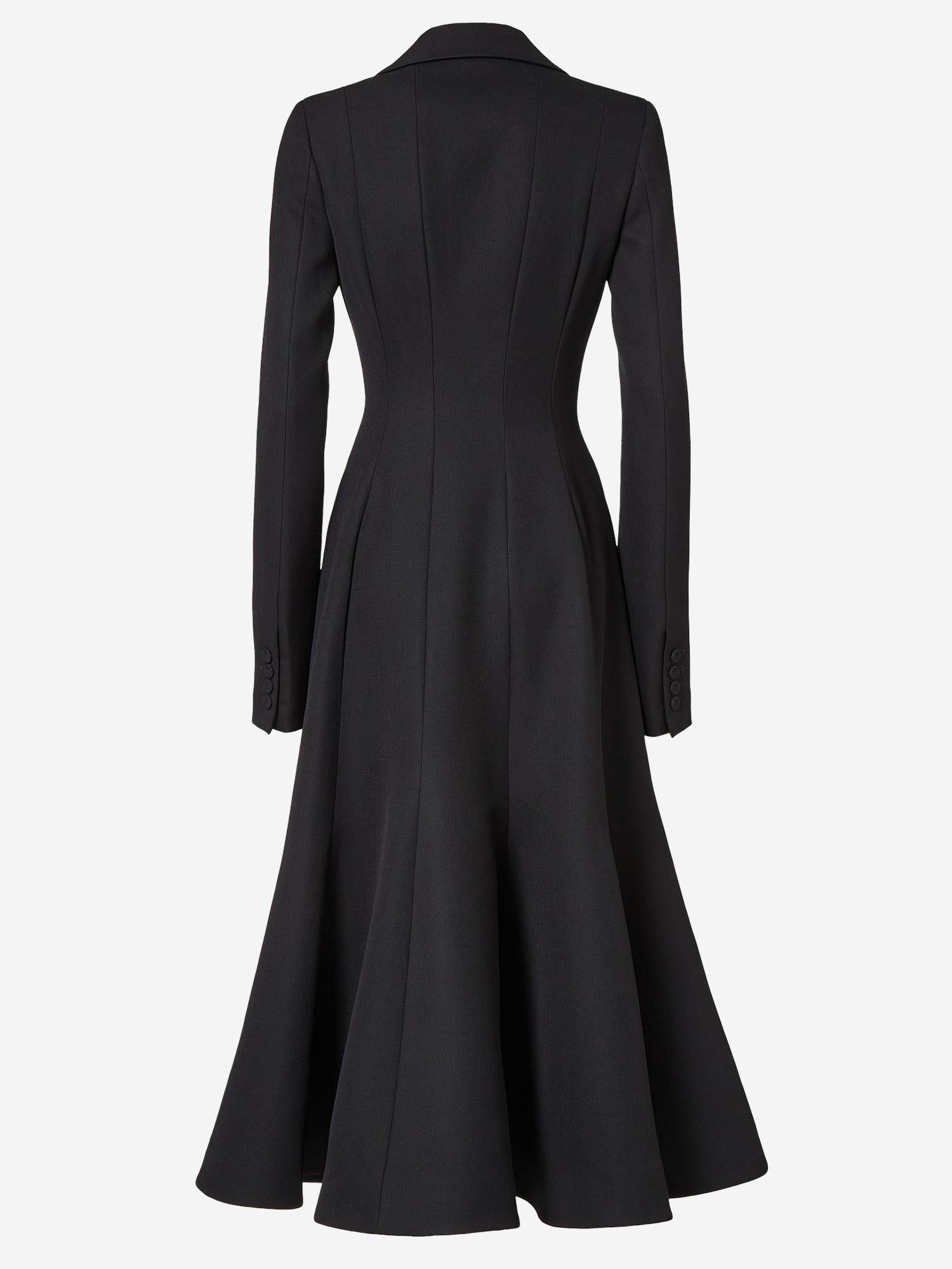 Cappotto in lana Grain de Poudre FF6158 AJYFF0GME FENDI 