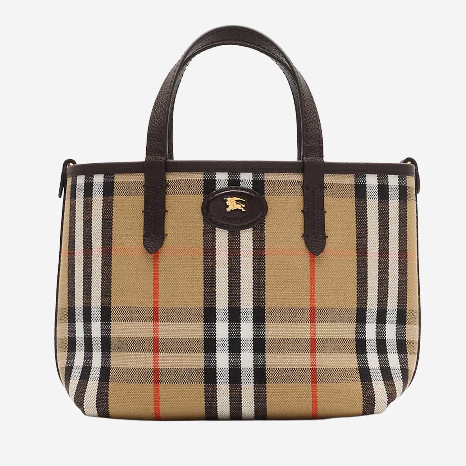 TOTE BLOOMSBURY MINI REVERSIBILE? 8119627 PEATSAND BURBERRY 