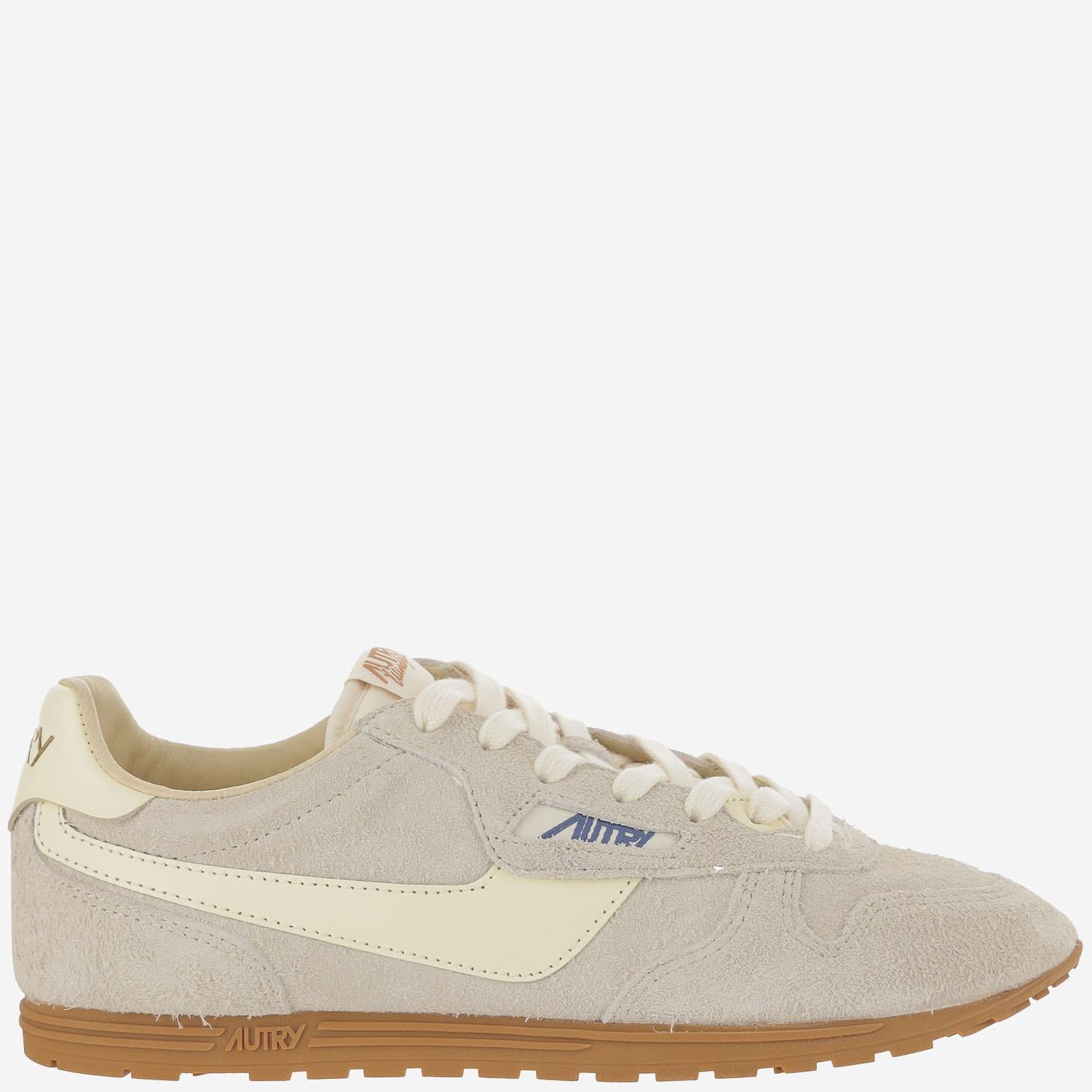 SNEAKERS WINDSPIN IN PELLE WSLMUB01 SUEDELEATWIFERUT AUTRY 