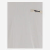 T-SHIRT IN COTONE CON LOGO TSM00133AJ00226 100 JACQUEMUS 