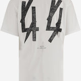 T-SHIRT IN COTONE CON STAMPA B0030556 FA706P760 44 LABEL GROUP 