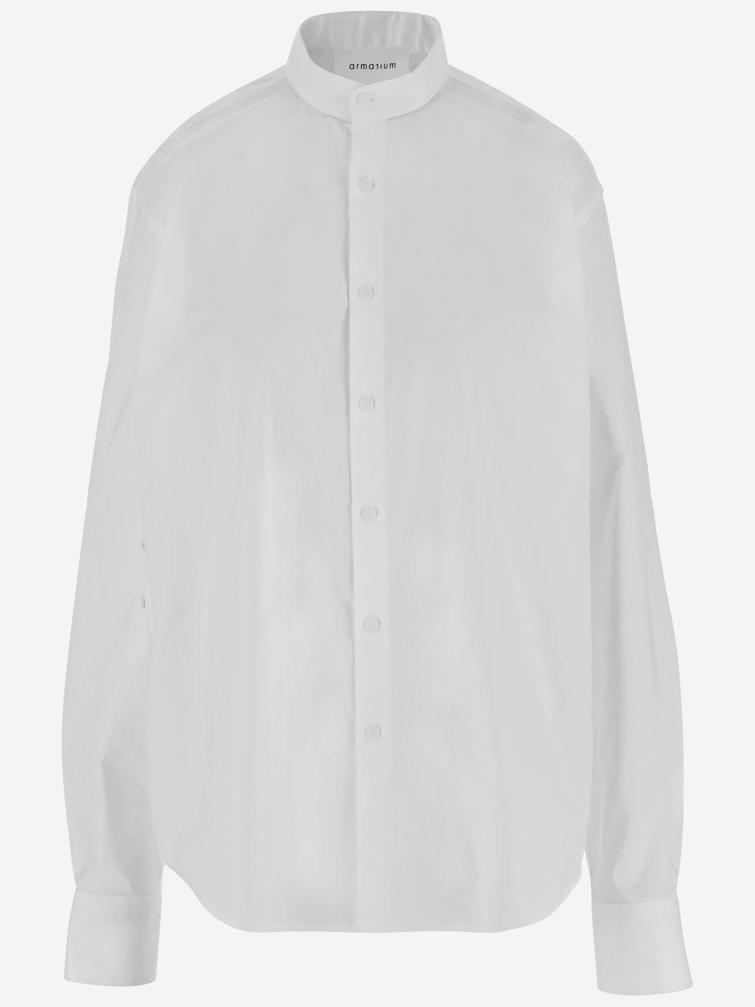 CAMICIA LAVINIA IN MISTO COTONE ARMTMSH06 C010001 ARMARIUM 