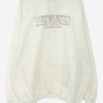 FELPA IN MISTO COTONE CON STAMPA VETEMENTS PARIS UE54HD500W WHITE VETEMENTS 
