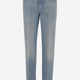 JEANS IN DENIM CON BORDI IN JACQUARD 6B3DD18X94V 558 VALENTINO 