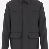 GIACCA IN LANA CON QUATTRO TASCHE 853006 ZAS681076 GUCCI 