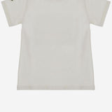 T-SHIRT IN MISTO COTONE CON LOGO 8C000118790N 034 MONCLER ENFANTS 