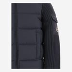 GIUBBOTTO IBRIDO CON MANICHE IN MAGLIA 9B00009M1241 779 MONCLER ENFANTS 