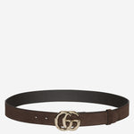 CINTURA GG MARMONT in Suede 847228 CA00G2019 GUCCI 