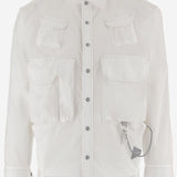 CAMICIA IN MISTO COTONE CON TASCHE MULTIPLE 5746183053 031 AND WANDER 