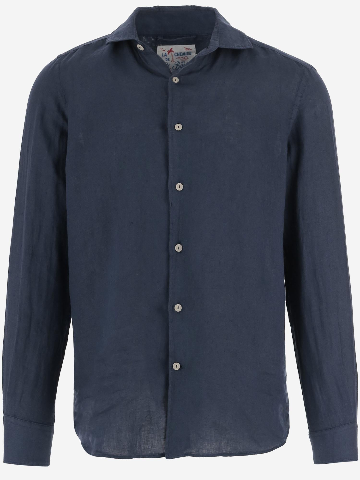 CAMICIA IN LINO PAMP001 00119L MC2 SAINT BARTH 