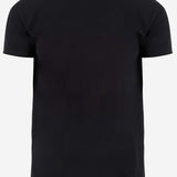 T-SHIRT STAMPA NATALE TSHIRTNATALE BLACK BINI SILVIA 