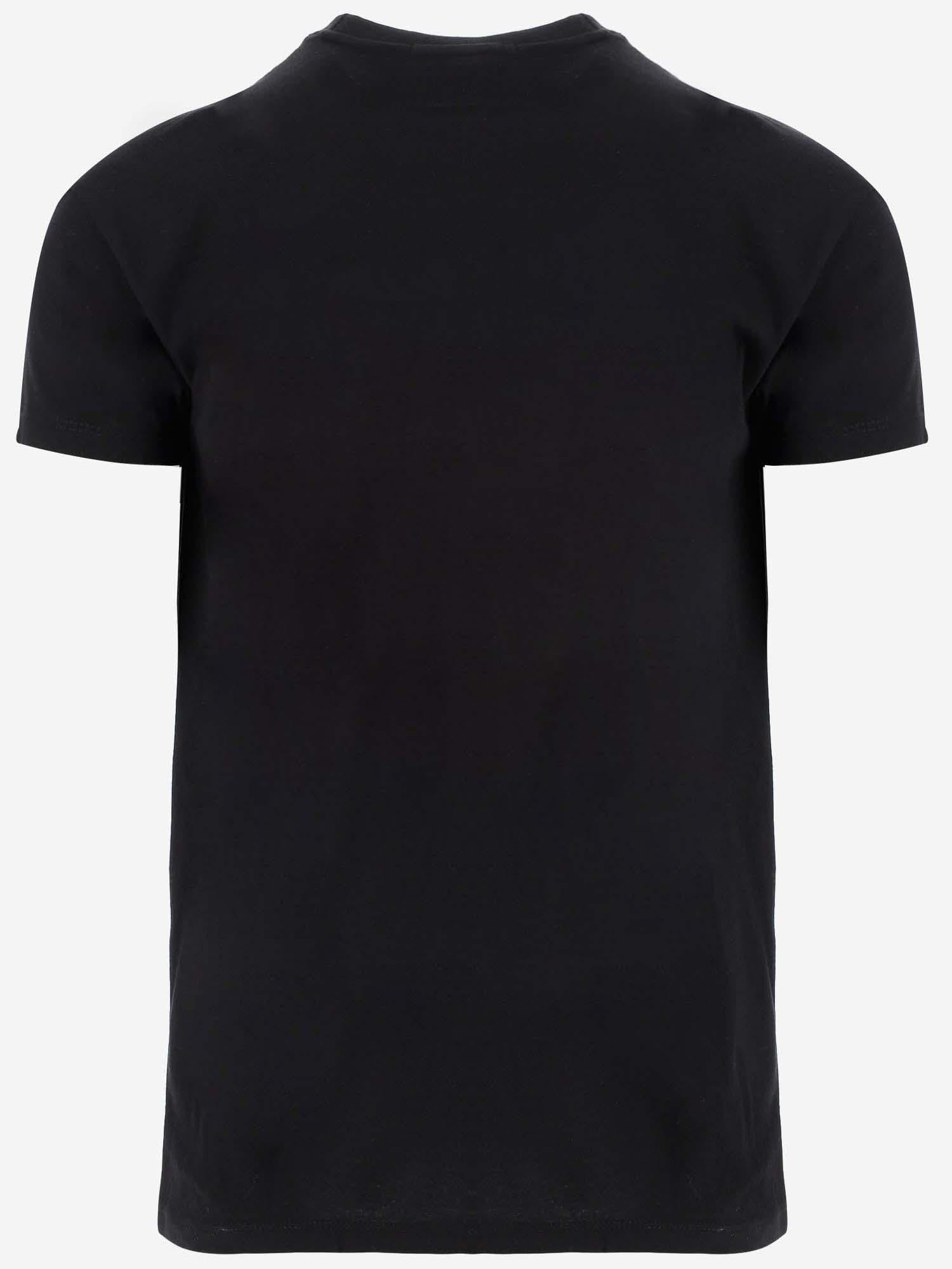 T-SHIRT STAMPA NATALE TSHIRTNATALE BLACK BINI SILVIA 