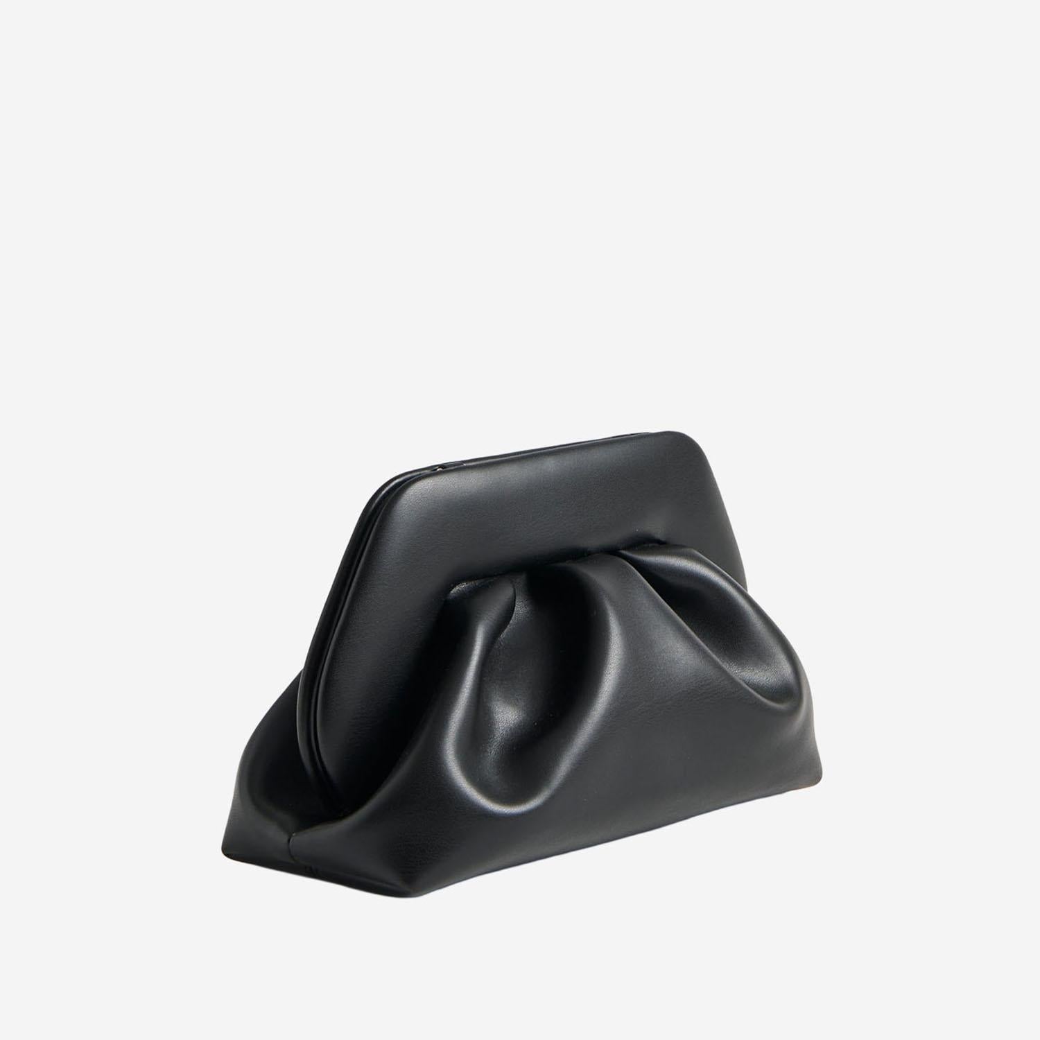 BORSA TIA IN TESSUTO VEGANO NS1WTMBB0OOVF0303A JETBLACK THEMOIRè 