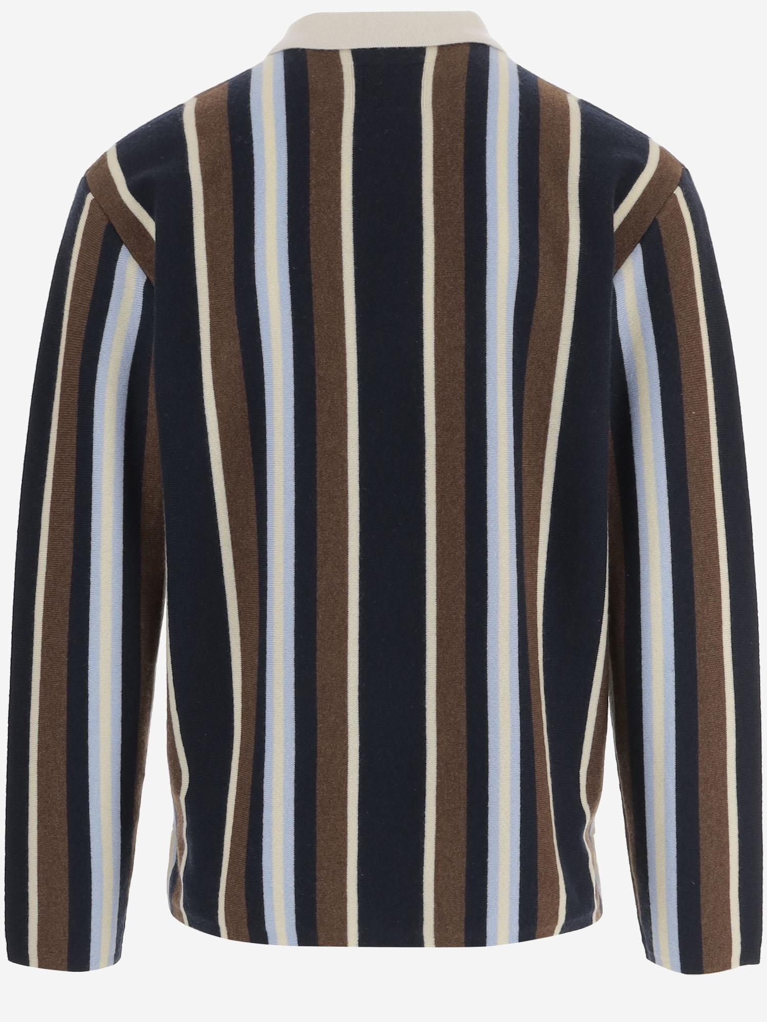 POLO IN CASHMERE A RIGHE M33110JL MIDCO GUEST IN RESIDENCE 