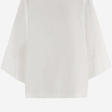 TOP JUNIA IN LINO 10843W4357 WHT THE ROW 