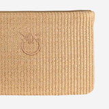 POCHETTE IN RAFIA CON LOGO 106763 A39YC24Q PINKO 