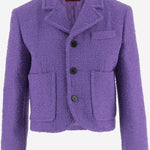 GIACCA IN LANA E COTONE BOUCLÉ 851582 Z7AWX5007 GUCCI 