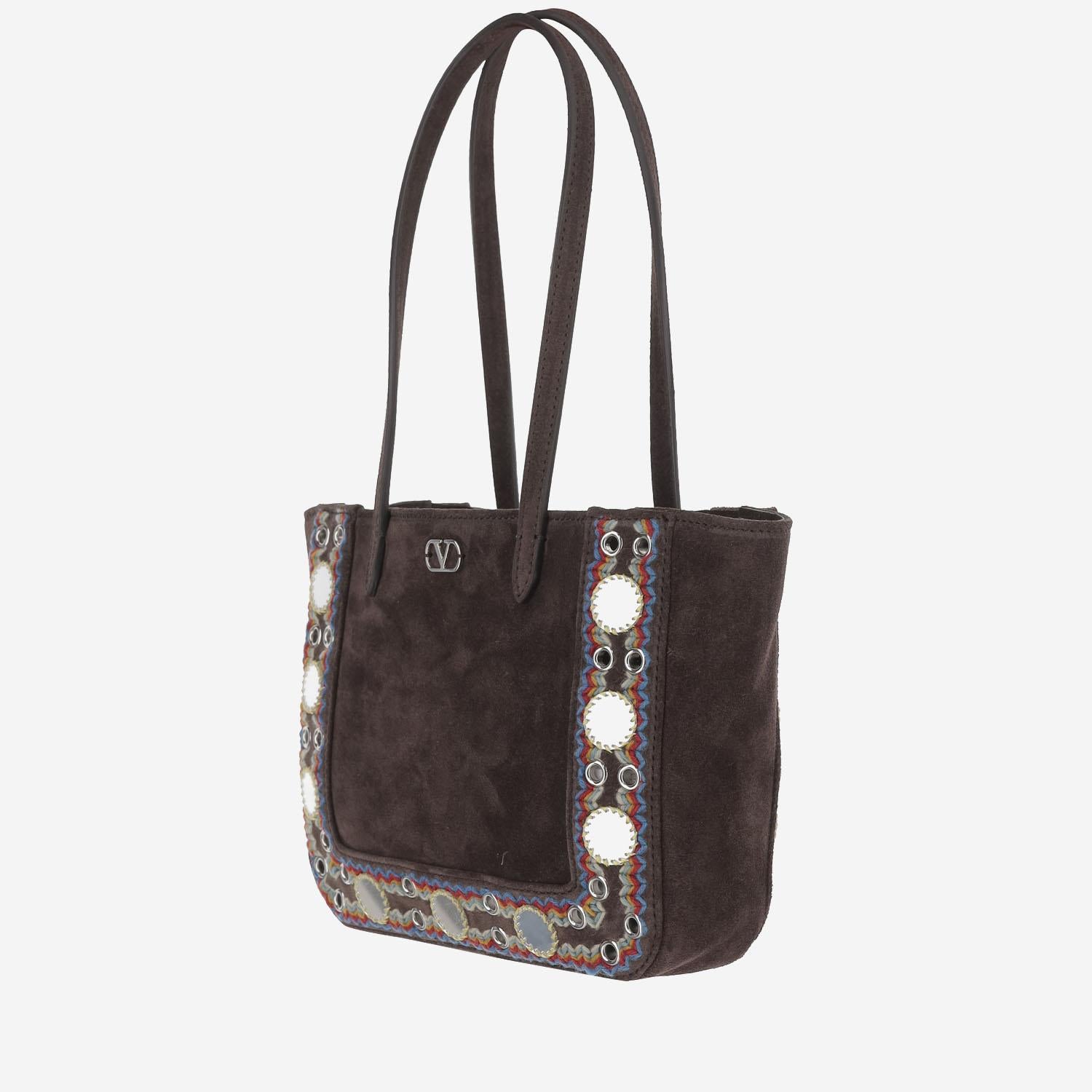 BORSA SHOPPING NELLCÔTE IN PELLE 7W2B0R89 KJKRCB VALENTINO GARAVANI 