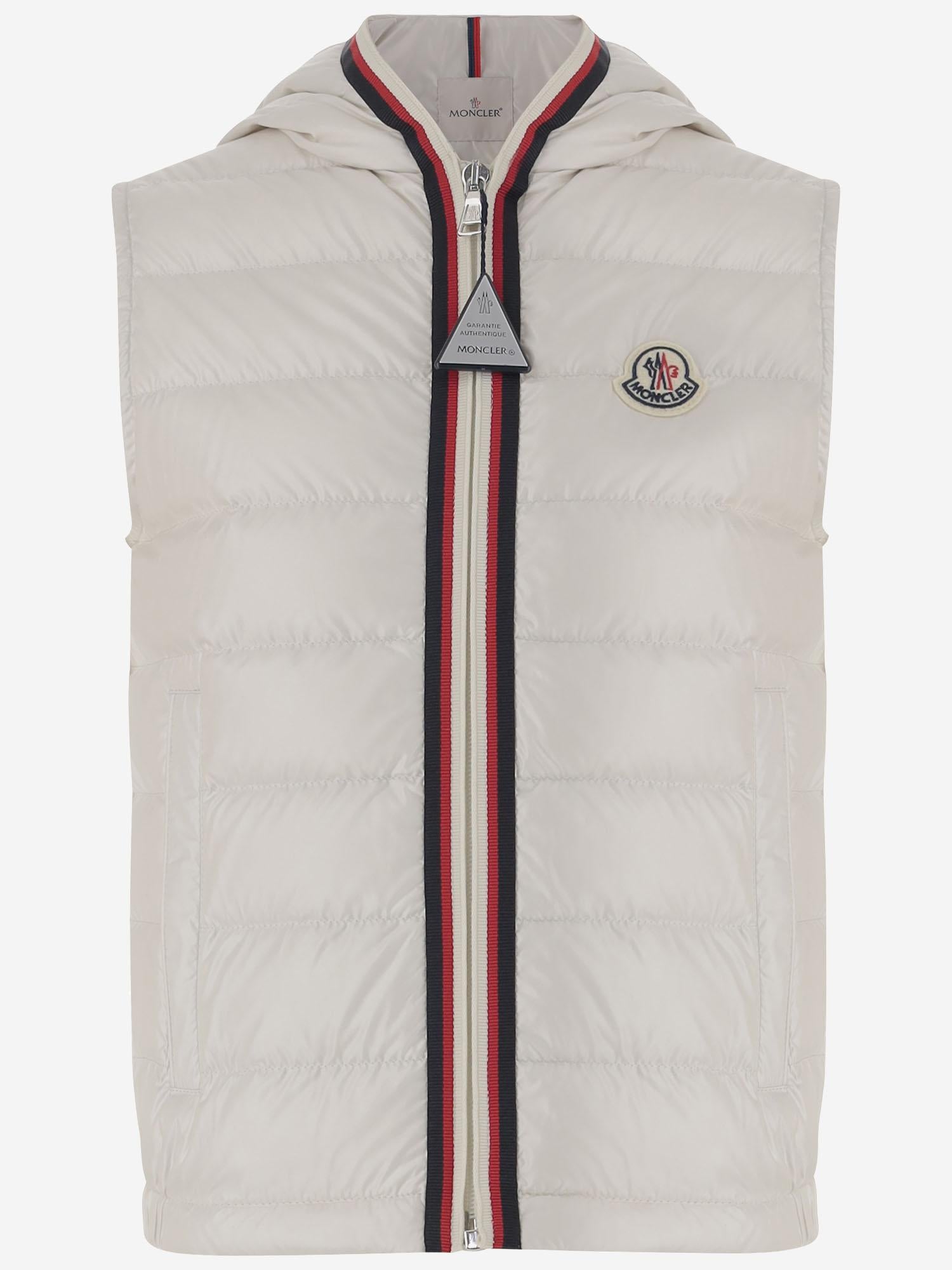 GILET IMBOTTITO IN PIUMA DORCAS 1A00062597YX 034 MONCLER ENFANTS 