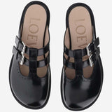MULES CAMPO MARY JANE IN PELLE L815379X83 1100 LOEWE 