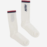 CALZINI IN COTONE CON LOGO SOPUE8FS CREAM AUTRY 