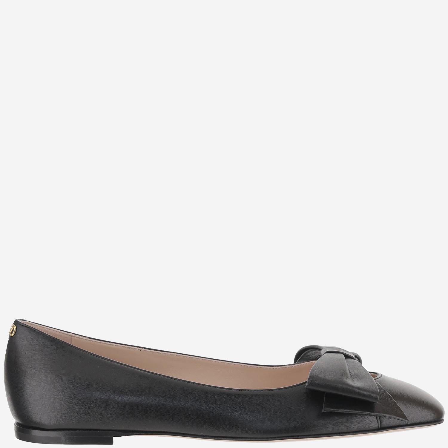 Ballerine Bowow in pelle lucida 7W0S0MS0 DDT0NO VALENTINO GARAVANI 