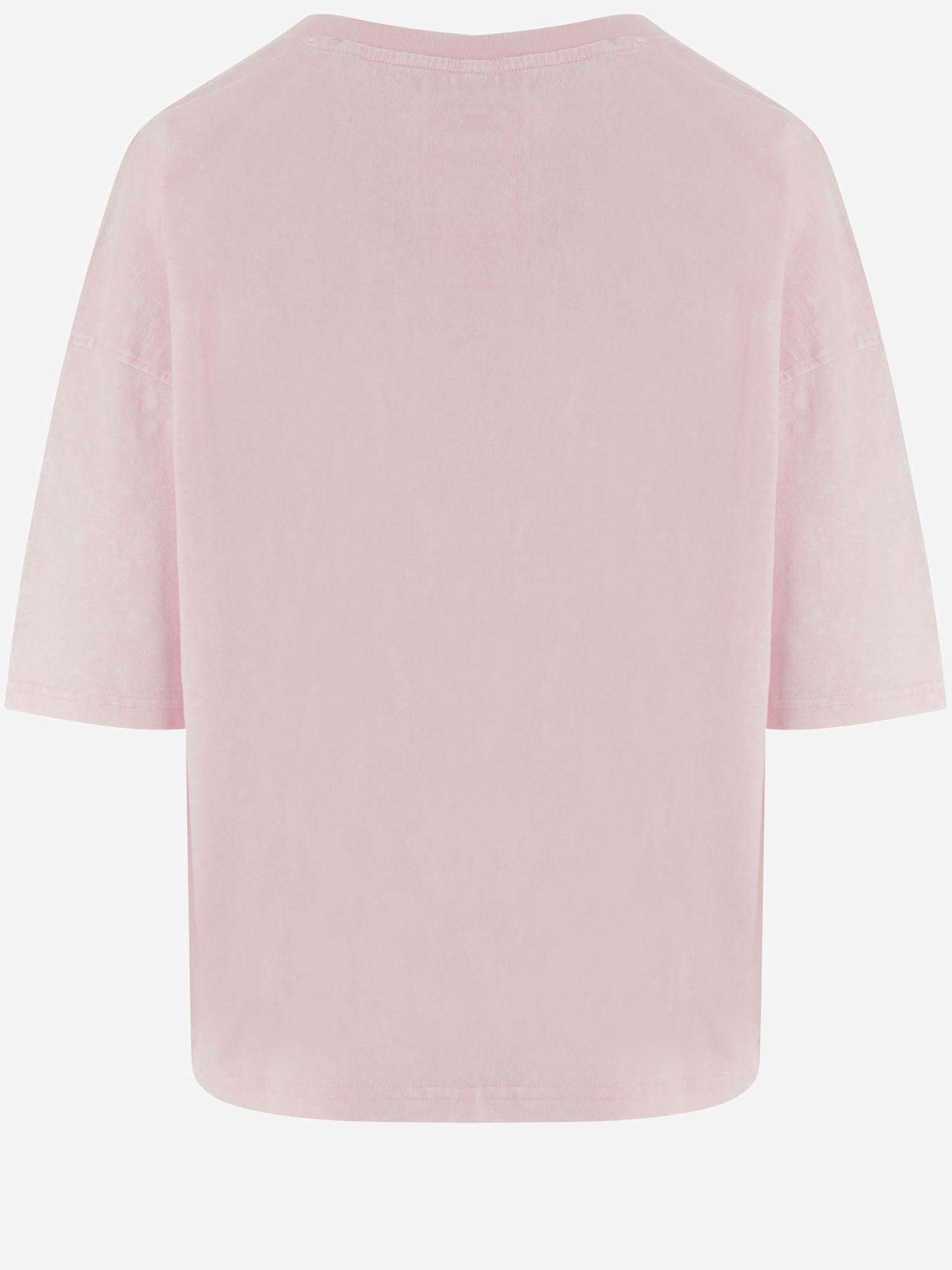 T-SHIRT IN COTONE CON LOGO ALAN LIGHTPINK ONE TEE 