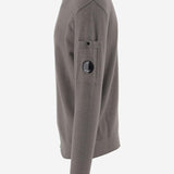 MAGLIONE IN MISTO COTONE CON LOGO 19CMKN238A 110432A921 CP COMPANY 