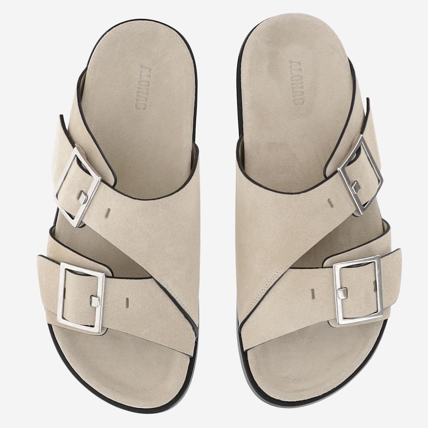 SANDALI ALBA IN PELLE SCAMOSCIATA S101185 01 ALOHAS 