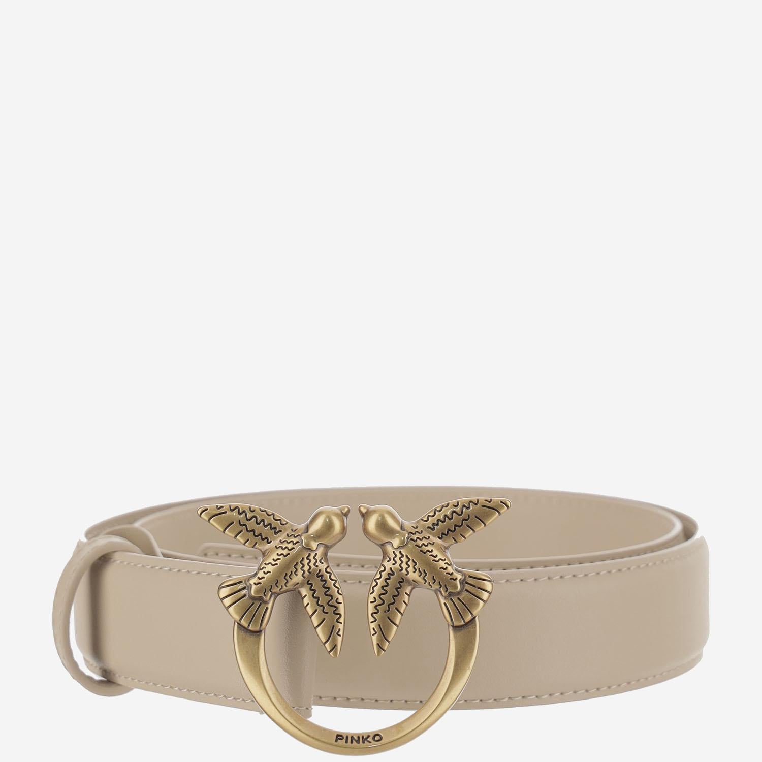 CINTURA LOVE BERRY IN PELLE 100125 A0F1C50Q PINKO 