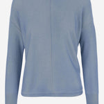 MAGLIONE IN CASHMERE D127AE ICE WHITE OLIVER LATTUGHI 