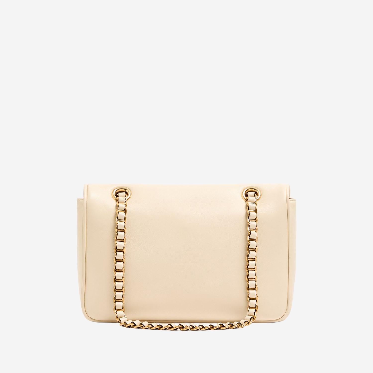 BORSA MEDIA CON CATENA VALENTINO GARAVANI DJUNA IN NAPPA 8W0B0T57 AIRREN VALENTINO GARAVANI 
