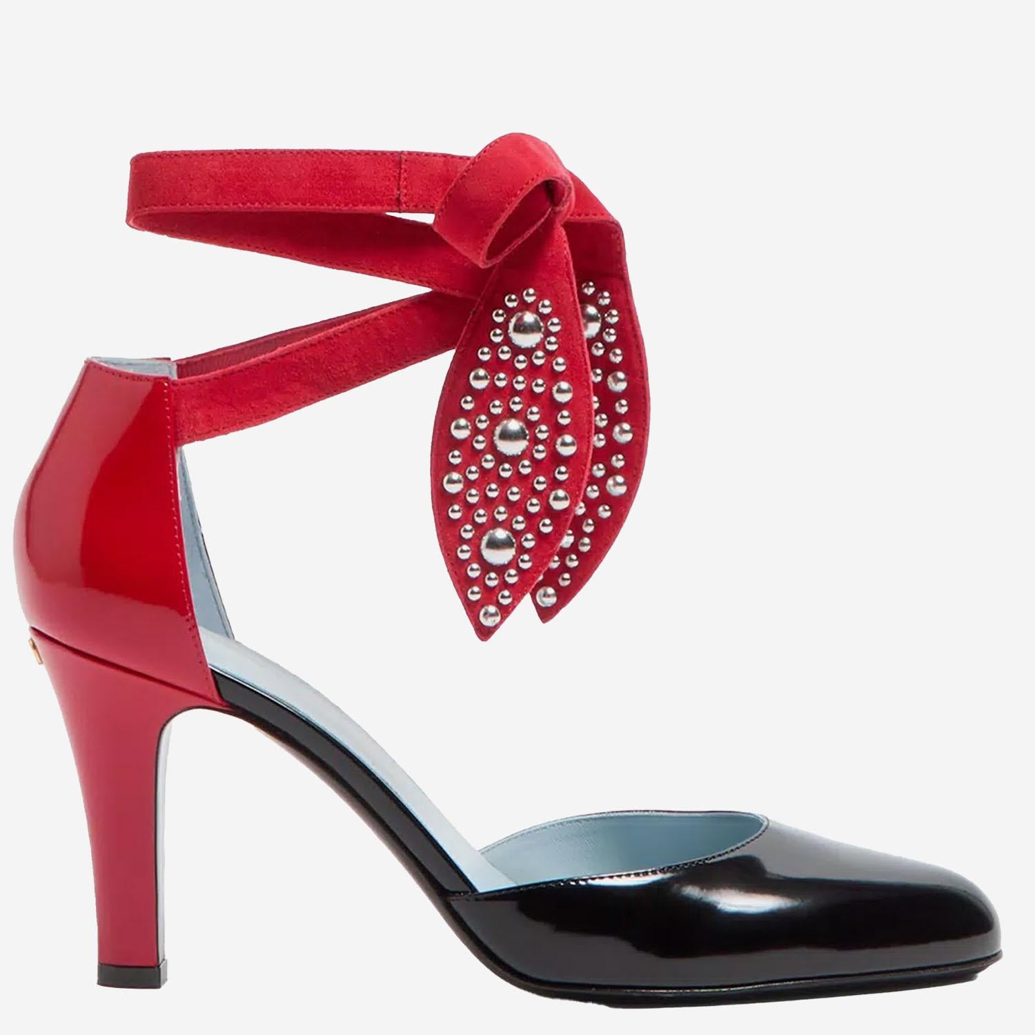 Décolleté con cinturino alla caviglia Foliefoliage 6W0S0LT5UTM JT0 VALENTINO GARAVANI 