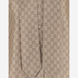 CAMICIA GG IN SETA CON FIOCCO 860513 ZAUUN2072 GUCCI 