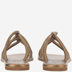 SANDALI IN PELLE TASO TUB BRONZO KIMA 