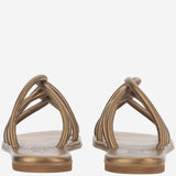 SANDALI IN PELLE TASO TUB BRONZO KIMA 