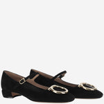 BALLERINE IN PELLE MARRY 001NEROAMARETTINERO SALVATORE FERRAGAMO 