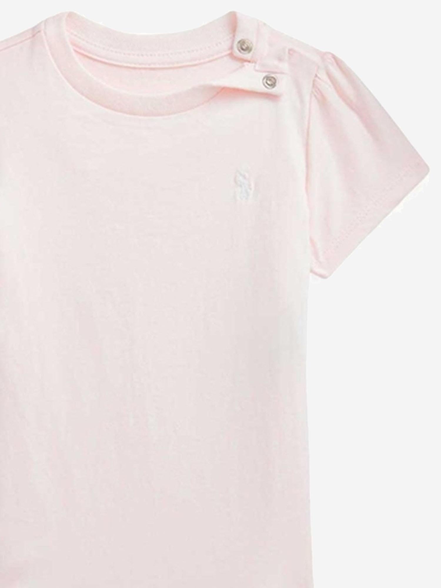 BODY IN COTONE CON LOGO 310851071002 DELICATE PINK POLO RALPH LAUREN KIDS 