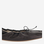 BALLERINE IN PELLE F1637N66 BLK THE ROW 