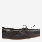 BALLERINE IN PELLE F1637N66 BLK THE ROW 