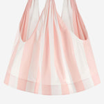 TOP IN COTONE CON MOTIVO A RIGHE TOW00115AW00796 4LS JACQUEMUS 