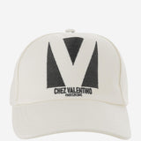 CAPPELLO DA BASEBALL CHEZ VALENTINO IN COTONE CON RICAMO 6Y2HDA41WGJ 0AN VALENTINO GARAVANI 