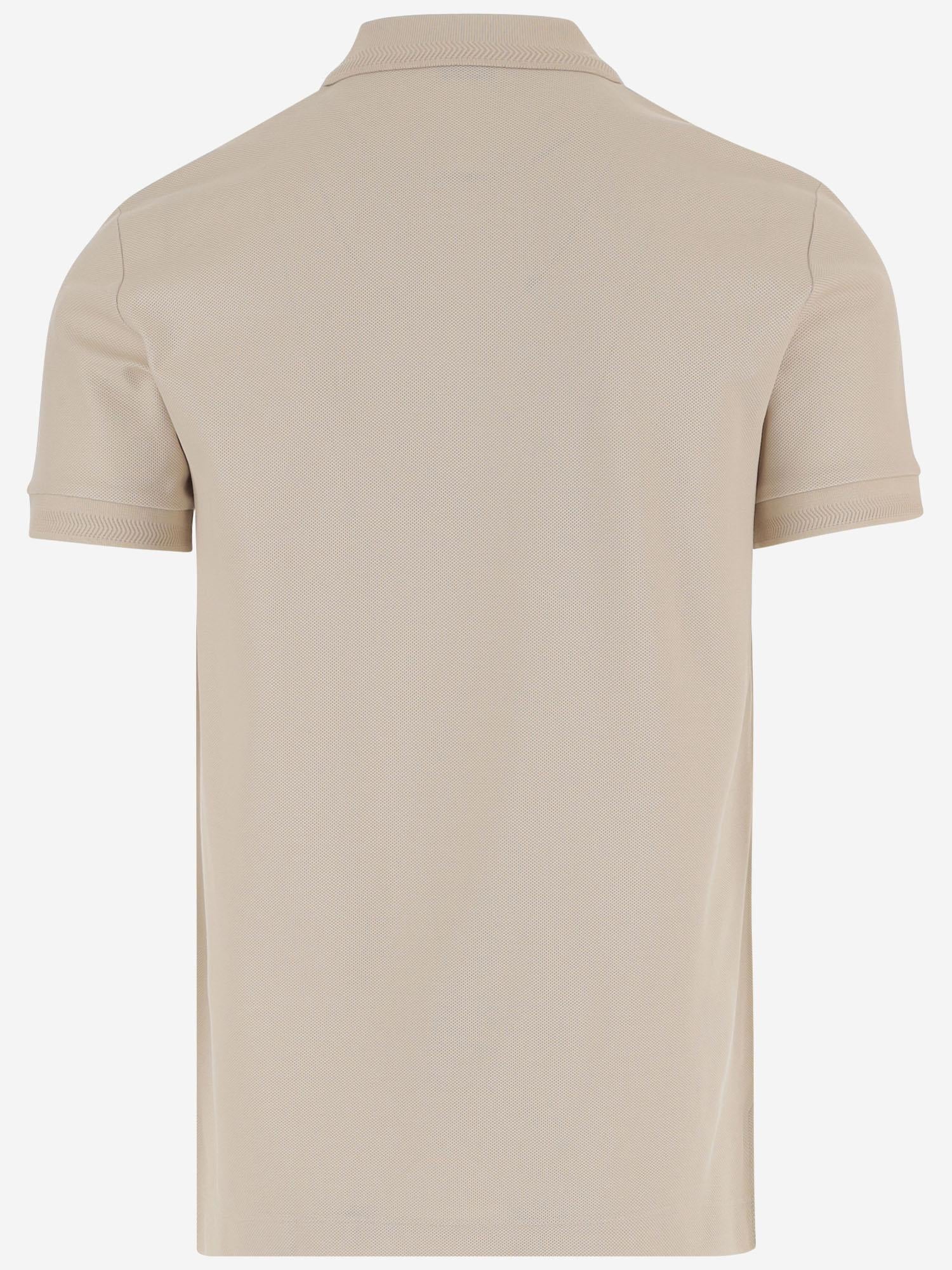 POLO IN COTONE CON LOGO 8126921 CLAM BURBERRY 