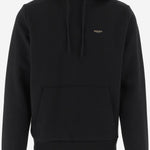 FELPA IN MISTO COTONE STRETCH CON LOGO CFWOSW2002MRUT5195 100 WOOLRICH 